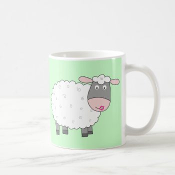 Daisy Sheep Coffee Mug by mail_me at Zazzle