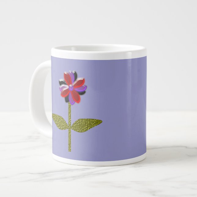 Daisy Shining Plastic Mug (Front Left)