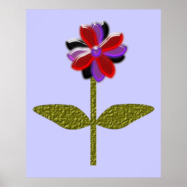 Daisy Shining Plastic Print (Front)