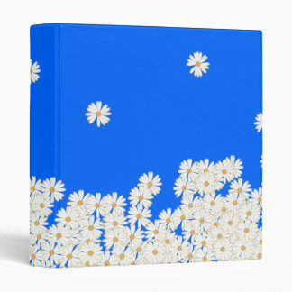 Daisy Shocking Sky Blue (or custom Color!) Binder