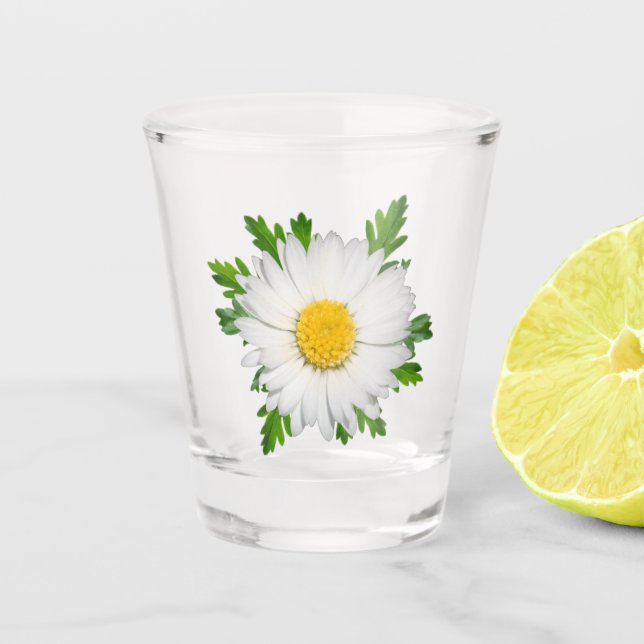 Daisy Shot Glass (Front)