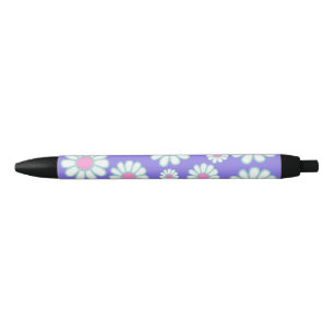 Daisy Simple Purple Pen
