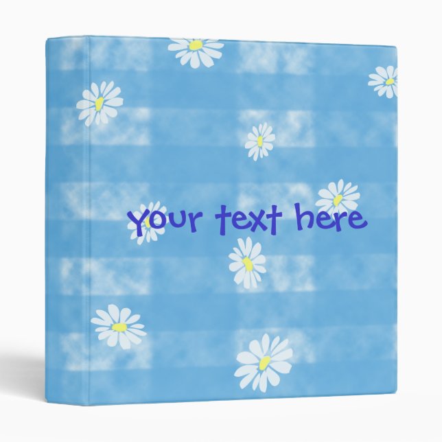 Daisy Skies Fantasy Binder (Front/Spine)