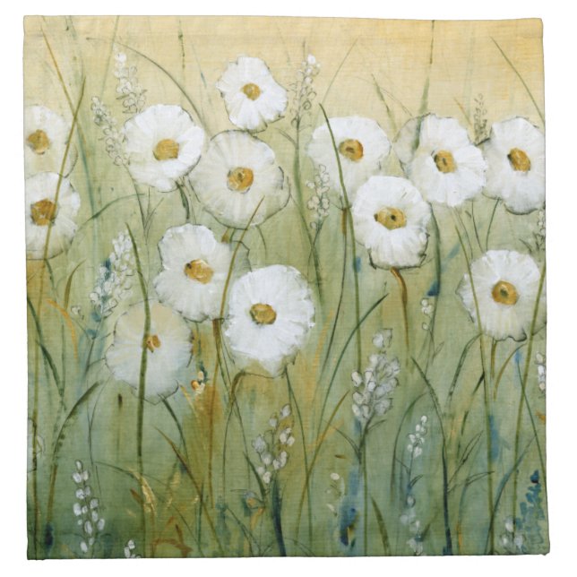 Daisy Spring I Cloth Napkin (Front)