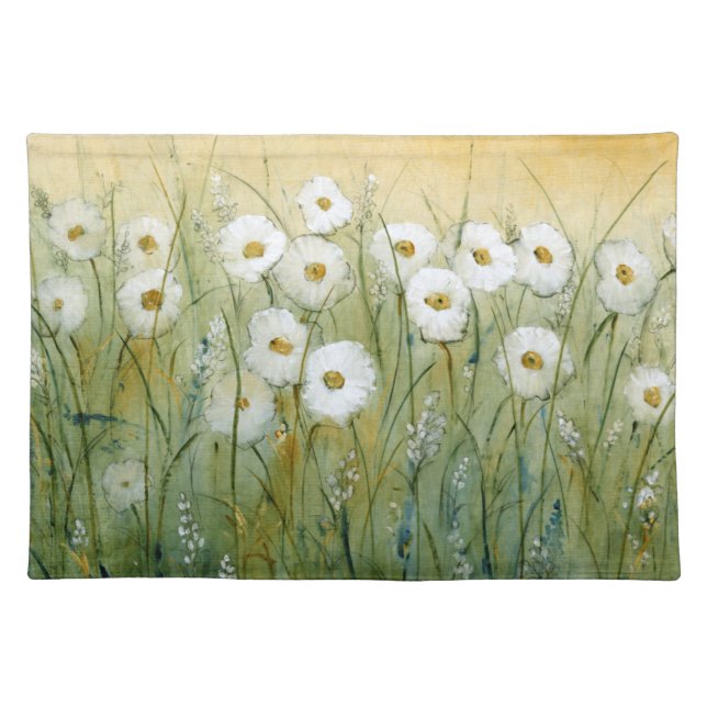 Daisy Spring I Cloth Placemat (Front)