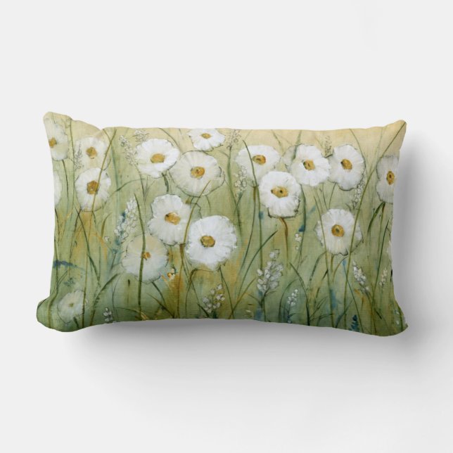 Daisy Spring I Lumbar Pillow (Front)