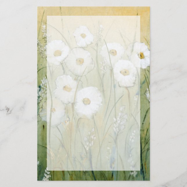 Daisy Spring I Stationery (Front)