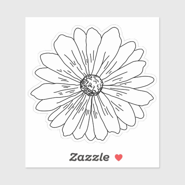 Daisy Sticker (Sheet)