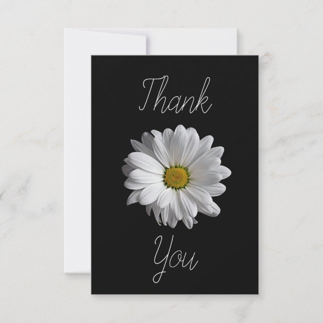 Daisy Thank You Card (Front)