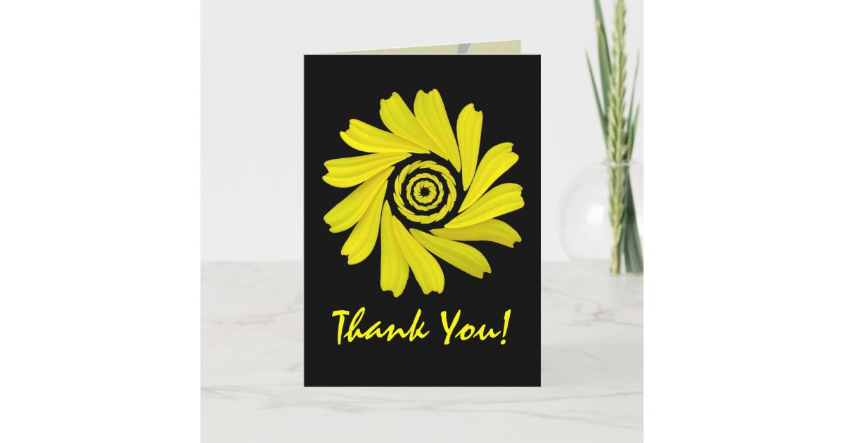 Daisy Thank You Card | Zazzle