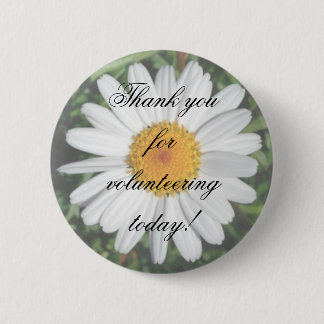 Daisy Thank you for volunteering today! Button