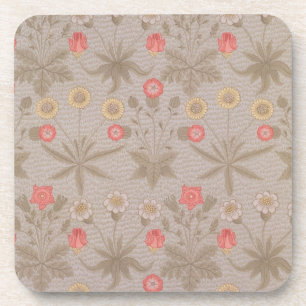 'Daisy', the first wallpaper designed by William M Beverage Coaster