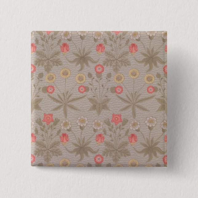 'Daisy', the first wallpaper designed by William M Button (Front)