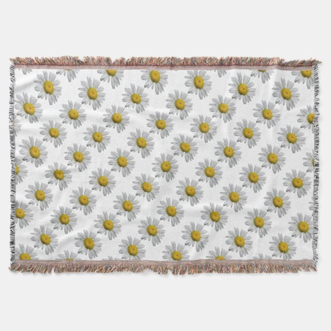 Daisy Throw Blanket (Front)