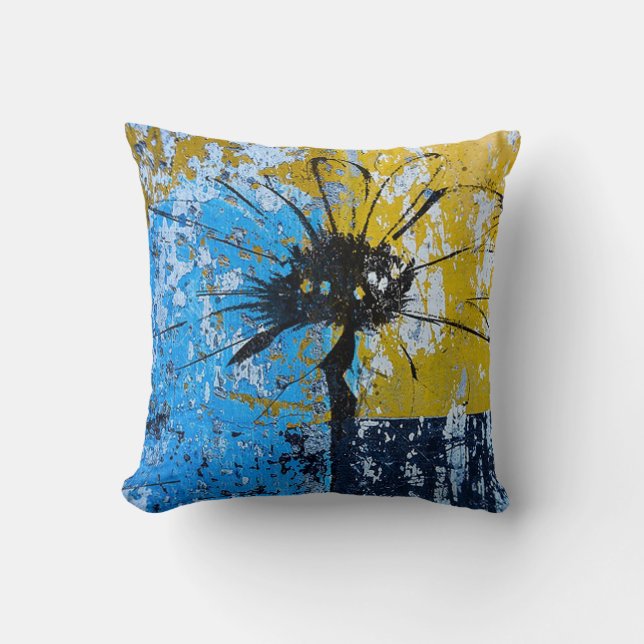 Daisy Throw Pillow (Front)