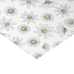 Daisy Tissue Paper | Zazzle