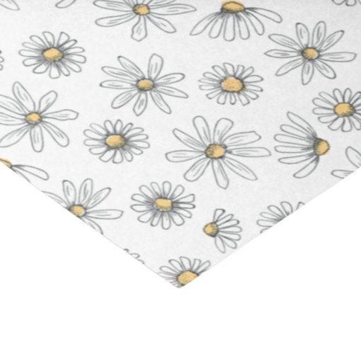 Daisy Tissue Paper Zazzle