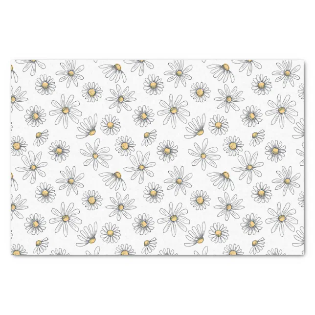 Daisy Tissue Paper | Zazzle