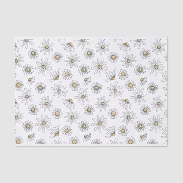 Daisy Tissue Paper (Front)