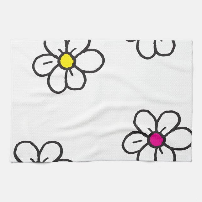 Daisy Towel (Horizontal)
