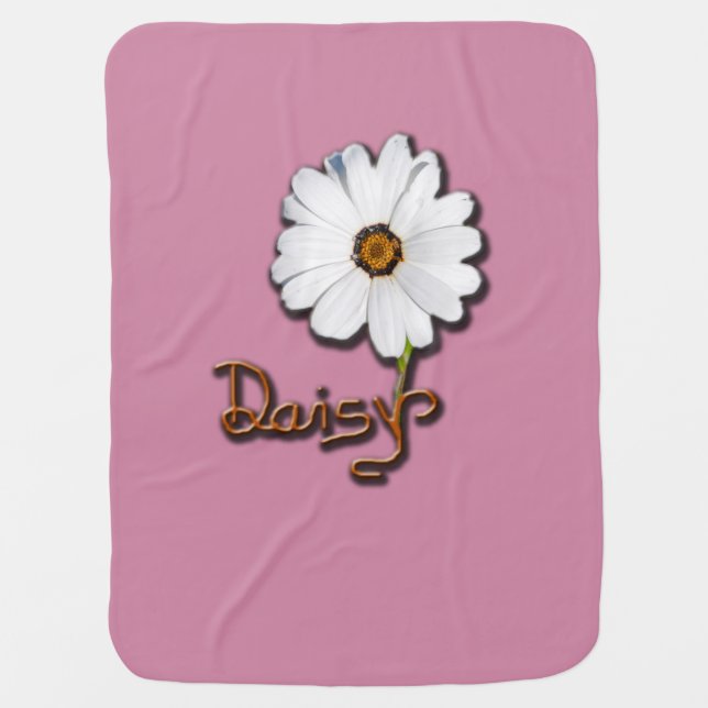 Daisy Two Stroller Blanket (Front)