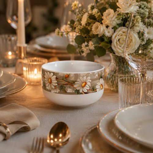 Daisy & Vine Floral Soup Mug