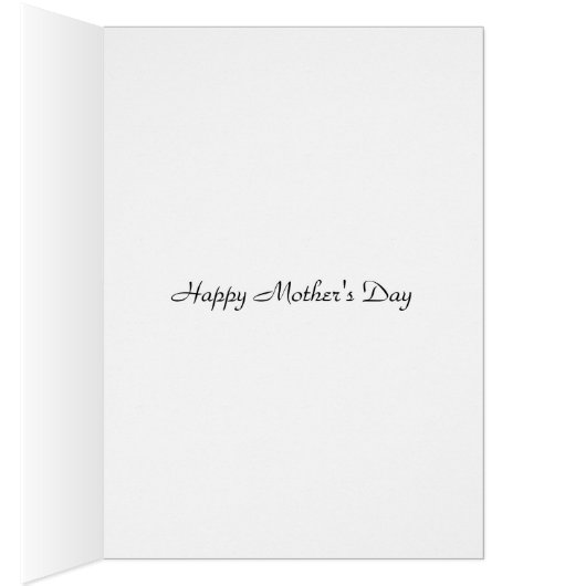 Daisy vintage Happy Mother's Day card (Inside (Right))