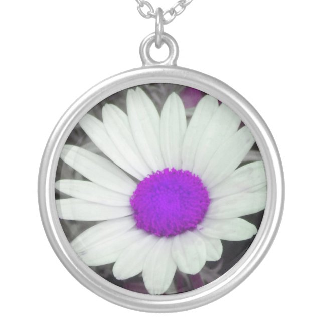 Daisy (w/Purple) Necklace (Front)