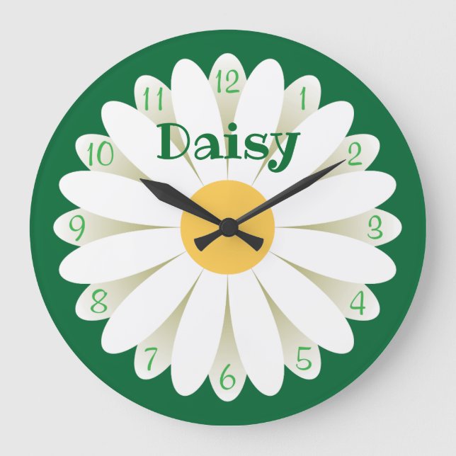 Daisy Wall Clock (Front)