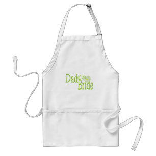 Daisy Wedding/ Dad of Bride Adult Apron