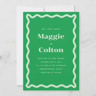 Daisy Wedding Invitation