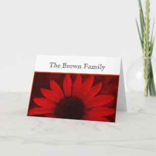 Daisy Wedding Notecard Template