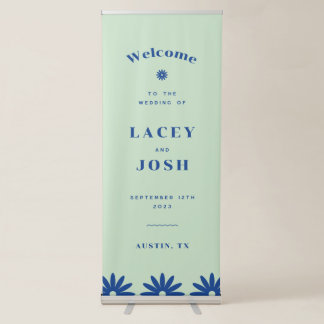 Daisy Wedding Welcome Sign
