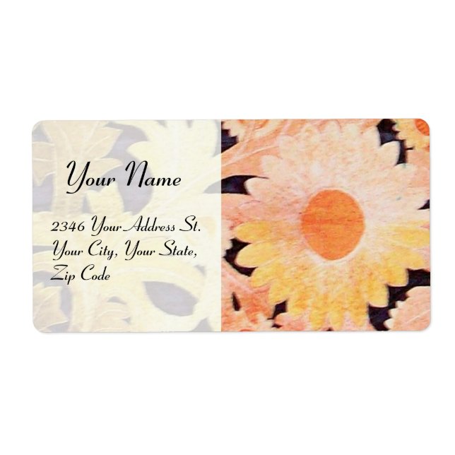 DAISY , white red  pink black Label (Front)