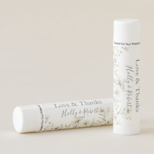 Daisy Wildflower Wedding Lip Balm