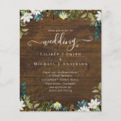 Daisy Wildflowers Greenery Wedding (Front)