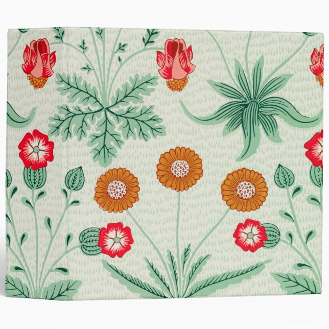 Daisy, William Morris 3 Ring Binder (Front/Spine)