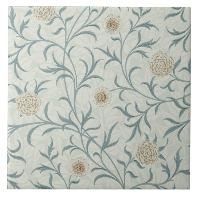 Daisy, William Morris Ceramic Tile (Front)