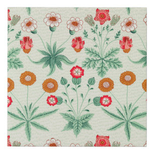 Daisy, William Morris Faux Canvas Print