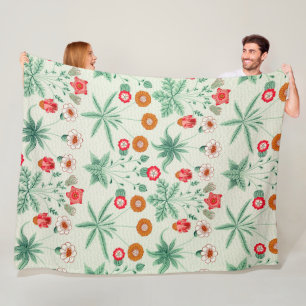 Daisy, William Morris Fleece Blanket