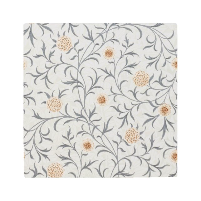 Daisy, William Morris Metal Print (Front)