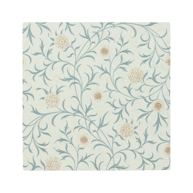 Daisy, William Morris Metal Print (Front)