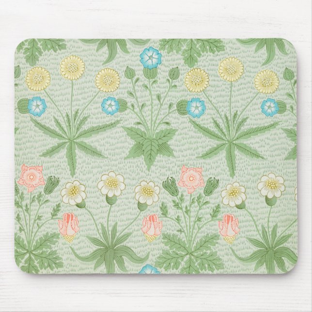 Daisy, William Morris Mouse Pad (Front)