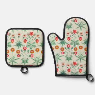 Daisy, William Morris Oven Mitt & Pot Holder Set
