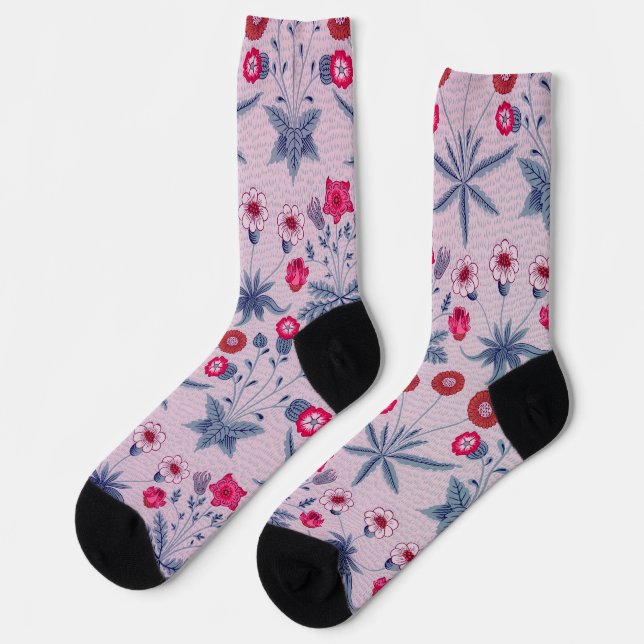 Daisy, William Morris Socks (Left)