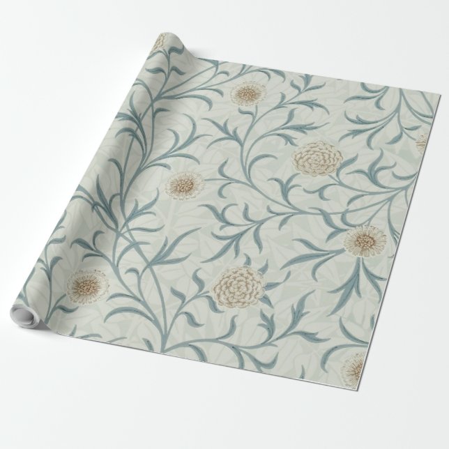 Daisy, William Morris Wrapping Paper (Unrolled)