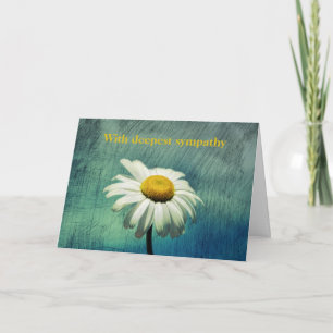Daisy - With deepest sympathy Card