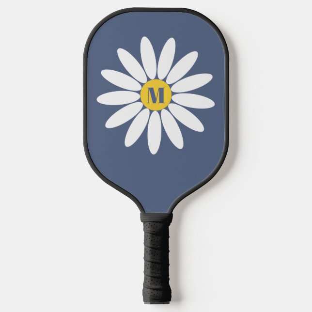 Daisy with Initial Pickleball Paddle (Front)