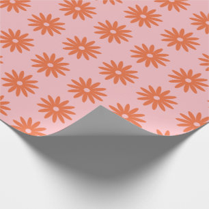 Daisy wrapping paper