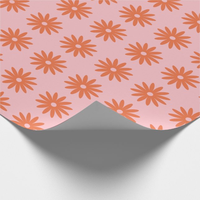 Daisy  wrapping paper (Corner)